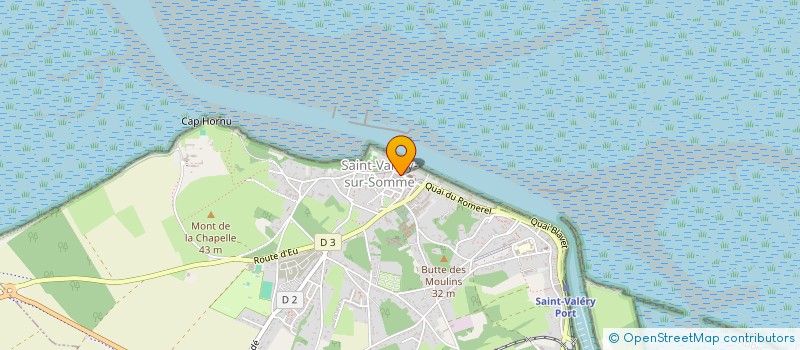 localisation de l'entreprise ASSOCIATION POUR LE JUMELAGE SAINT VALERY S/SOMME / HERSTELLE  SAINT-VALERY-SUR-SOMME