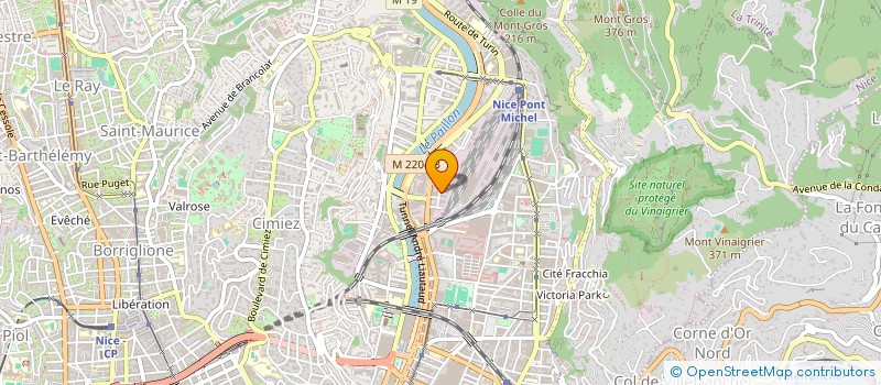 localisation de l'entreprise ASSOCIATION POUR LE LOGEMENT ET AIDE A L INSERTION DES FAMILLES EN DETRESSE à NICE