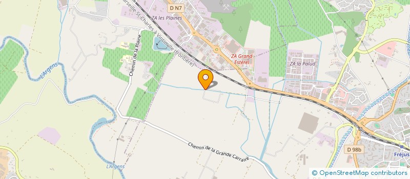localisation de l'entreprise ASSOCIATION POUR LE LOGEMENT, L'INSERTION, LA CITOYENNETE ET L'ENTRAIDE (A.L.I.C.E.) à FREJUS