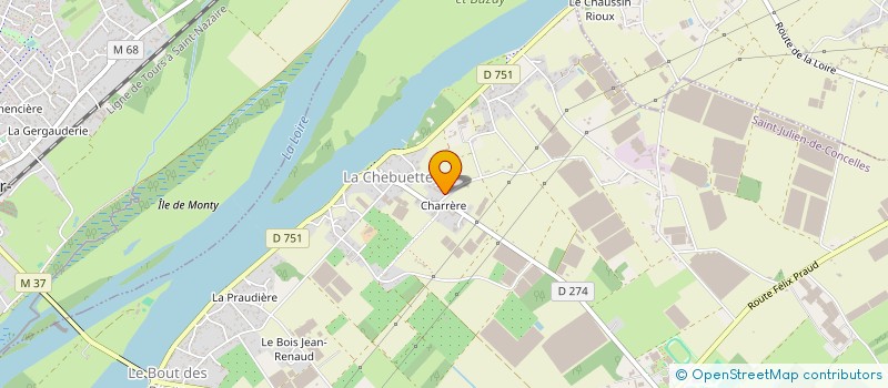 localisation de l'entreprise ASSOCIATION POUR LE MAINTIEN DE L'AGRICULTURE PAYSANNE DE SAINT YO (AMAP DE SAINT YO)  SAINT-JULIEN-DE-CONCELLES