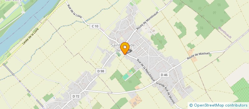 localisation de l'entreprise ASSOCIATION POUR LE MAINTIEN DE L'AGRICULTURE PAYSANNE LES PANIERS VINO-LIENS à VINEUIL