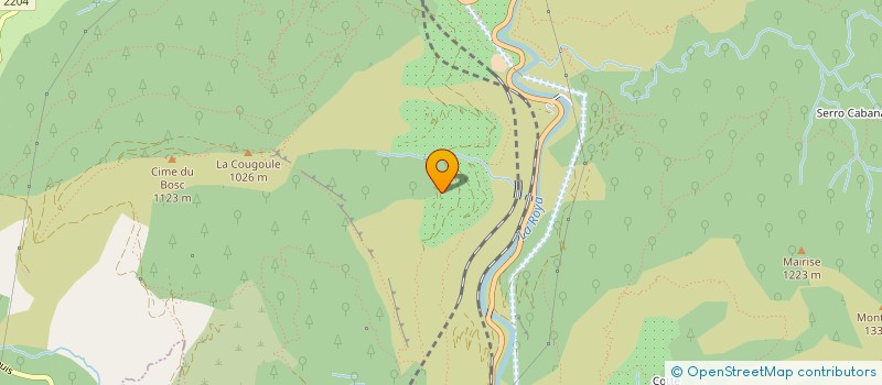 localisation de l'entreprise ASSOCIATION POUR LE MAINTIEN DES ALTERNATIVES EN MATIERE DE CULTURE ET DE CREATION  BREIL-SUR-ROYA