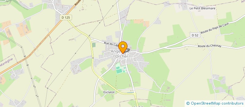 localisation de l'entreprise ASSOCIATION POUR LE PATRIMOINE D'ANGERVILLE L'ORCHER  ANGERVILLE-L'ORCHER