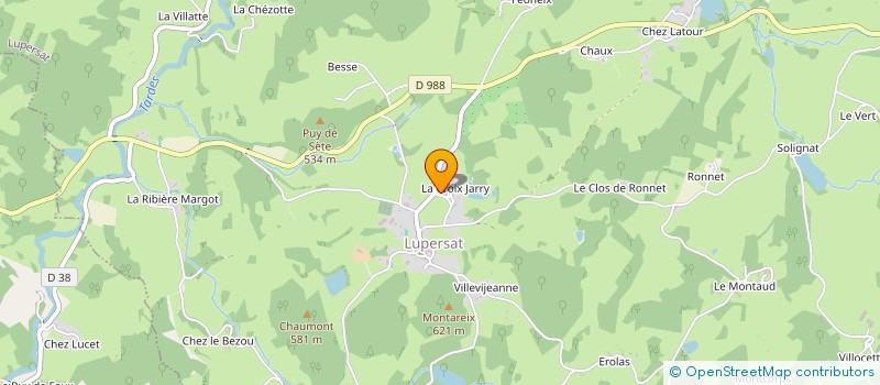 localisation de l'entreprise ASSOCIATION POUR LE PATRIMOINE DE LUPERSAT à LUPERSAT