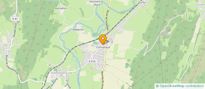 localisation de l'entreprise ASSOCIATION POUR LE PATRIMOINE SURANAIS  VILLEREVERSURE