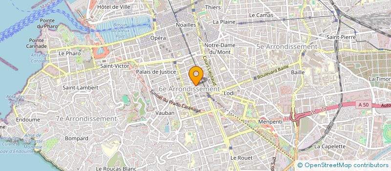 localisation de l'entreprise ASSOCIATION POUR LE PEUPLE à MARSEILLE