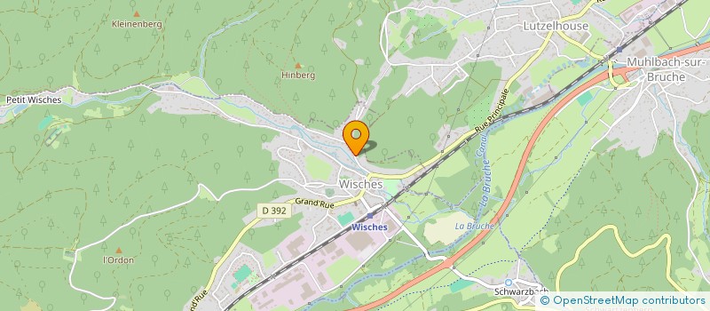 localisation de l'entreprise ASSOCIATION POUR LE RAYONNEMENT DES ORGUESE WISCHES  WISCHES