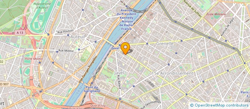 localisation de l'entreprise ASSOCIATION POUR LE SOUTIEN A L OPTIMISATION DE LA RECHERCHE ET DE L ENSEIGNEMENT EN RADIOLOGIE  PARIS