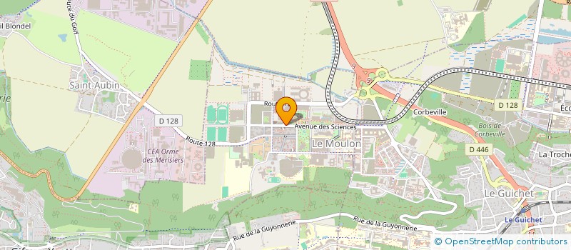 localisation de l'entreprise ASSOCIATION POUR LE SOUTIEN A LA PREPARATION DE L'INTERNAT DU CAMPUS PARIS-SACLAY  GIF-SUR-YVETTE