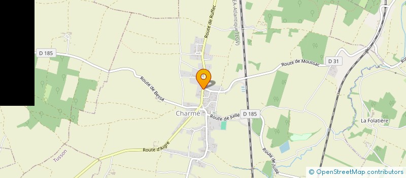 localisation de l'entreprise ASSOCIATION POUR LE SOUTIEN DES ARTS SINGULIERS PLURIELS  MAISON MARGUERITES  à TUSSON