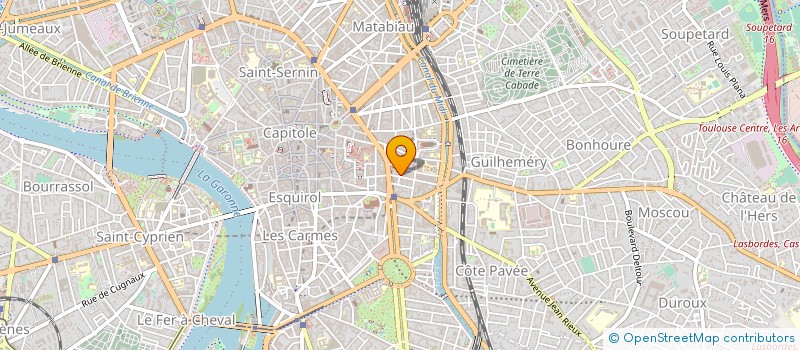 localisation de l'entreprise ASSOCIATION POUR LE SPECTACLE à TOULOUSE
