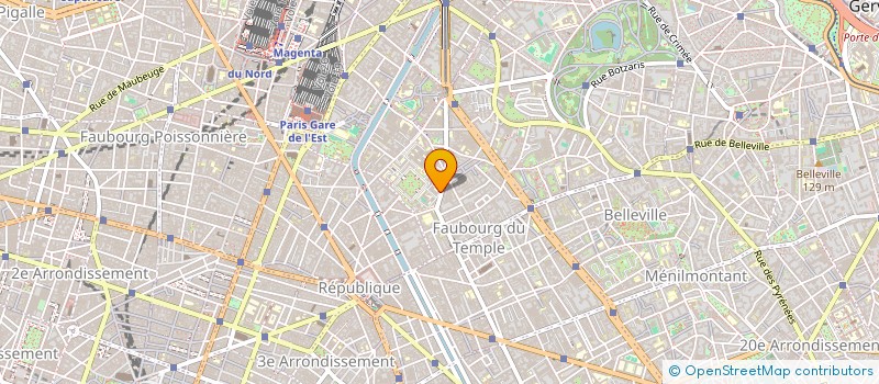 localisation de l'entreprise ASSOCIATION POUR LE TRAITEMENT ET L'ETUDE DES MALADIES DU SEIN  PARIS