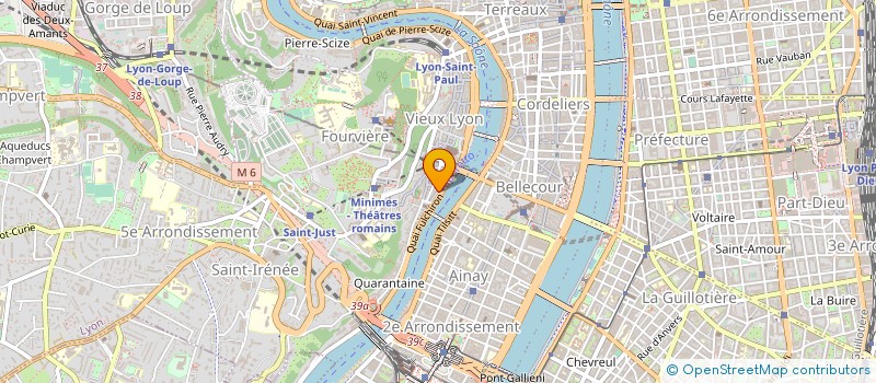 localisation de l'entreprise ASSOCIATION POUR LE VOLONTARIAT A L'ACTE GRATUIT EN EUROPE à LYON