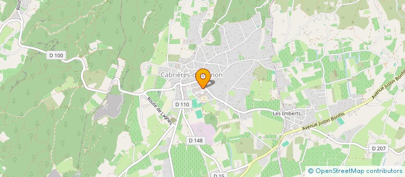 localisation de l'entreprise ASSOCIATION POUR LES ECOLIERS DE GORDES  GORDES