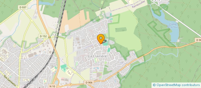 localisation de l'entreprise ASSOCIATION POUR LES ENFANTS DE LA CLAIRIERE ASPEC à RAMBOUILLET