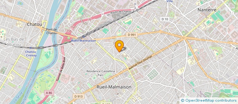 localisation de l'entreprise ASSOCIATION POUR LES ENFANTS DES CERISIERS à RUEIL-MALMAISON