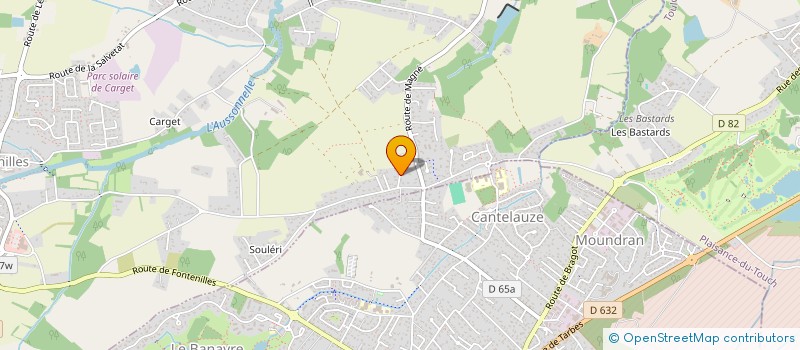 localisation de l'entreprise ASSOCIATION POUR LES ENFANTS FONTENILLOIS  FONTENILLES