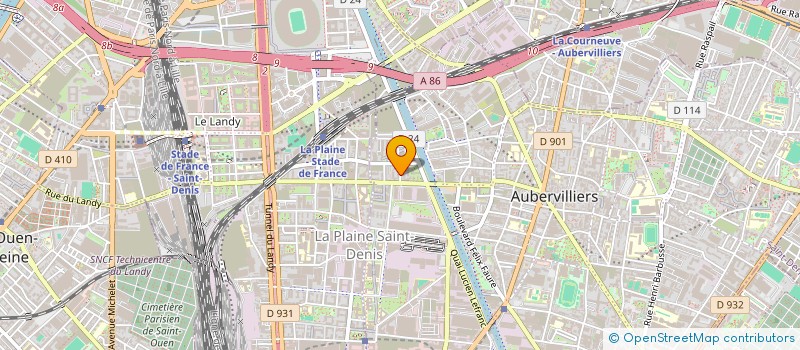 localisation de l'entreprise ASSOCIATION POUR LES FEMMES EXCISEES à AUBERVILLIERS