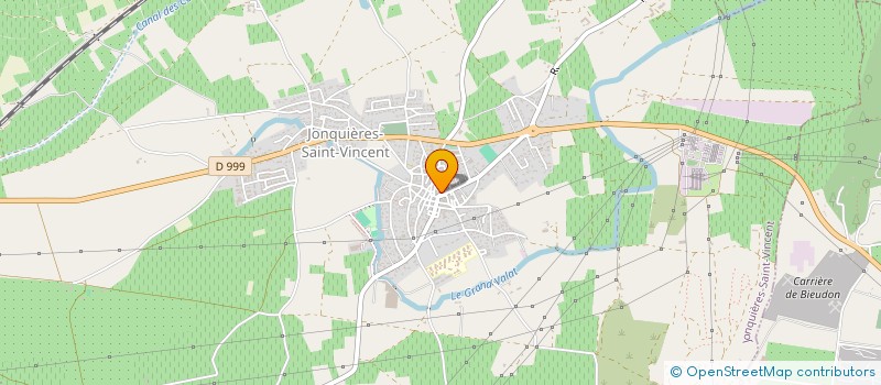 localisation de l'entreprise ASSOCIATION POUR LES MANIFESTATIONS TAURINES ET SPORTIVES (A.S.M.T.S.)  JONQUIERES-SAINT-VINCENT