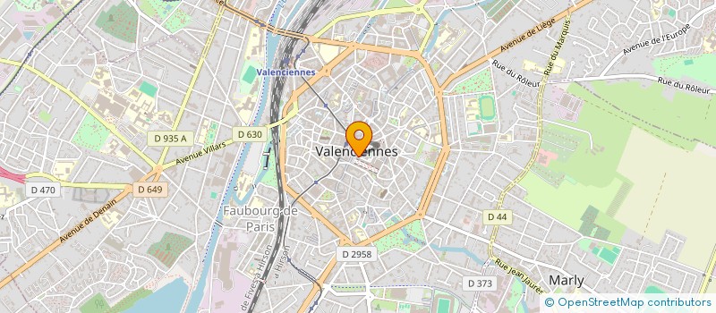 localisation de l'entreprise ASSOCIATION POUR LES SOINS MEDICAUX DE VALENCIENNES à VALENCIENNES