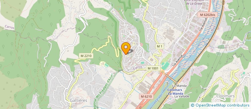 localisation de l'entreprise ASSOCIATION POUR LES STENOGRAPHIES APLS à CARROS