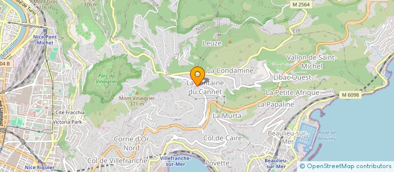 localisation de l'entreprise ASSOCIATION POUR LES VICTIMES PENALES, CIVILES ET PRUDHOMMALES à VILLEFRANCHE-SUR-MER