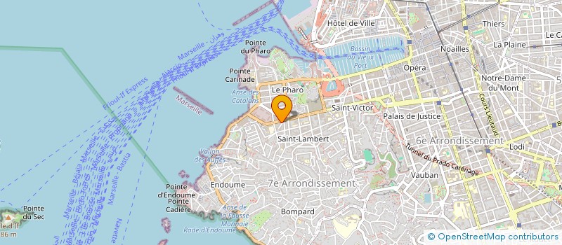 localisation de l'entreprise ASSOCIATION POUR MARSEILLE à MARSEILLE