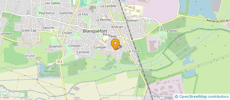 localisation de l'entreprise ASSOCIATION POUR PARENTS UNIS INDEPENDANTS à BLANQUEFORT