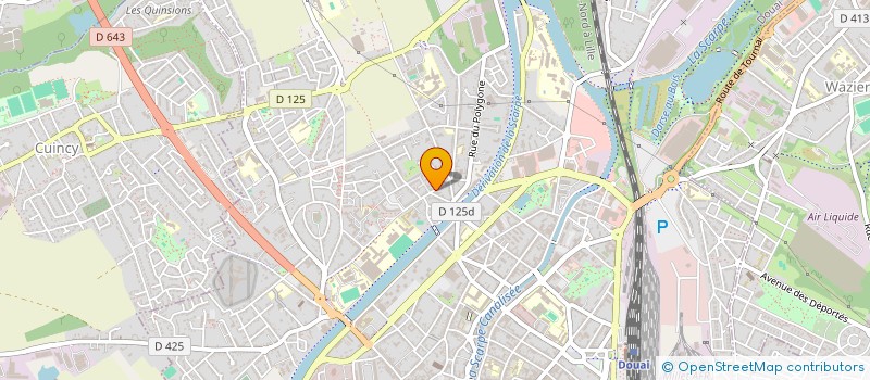 localisation de l'entreprise ASSOCIATION POUR ROMPRE L'ISOLEMENT DES PERSONNES AGEES (RIPA) à DOUAI