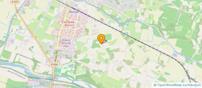 localisation de l'entreprise ASSOCIATION POUR SOUTIEN SCOLAIRE DE PERTUIS  PERTUIS