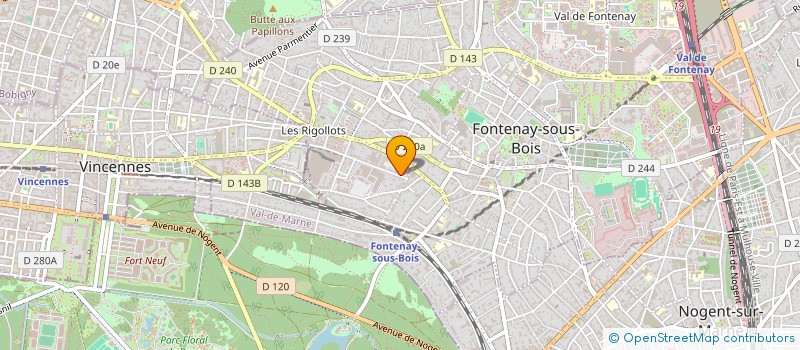 localisation de l'entreprise ASSOCIATION POUR TOUS INDEPENDANTE à FONTENAY-SOUS-BOIS