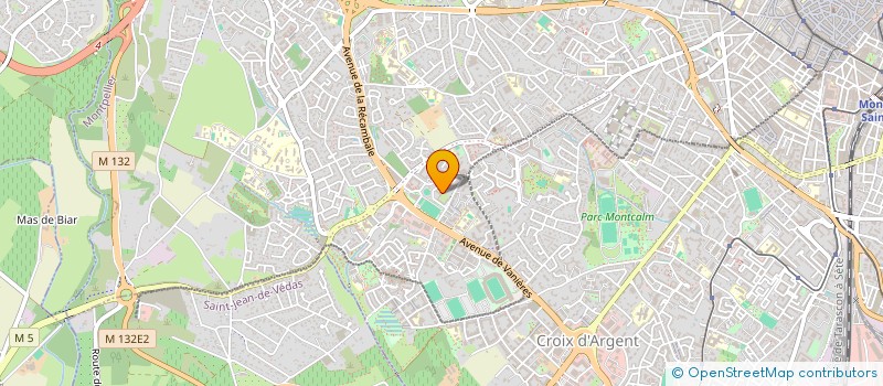 localisation de l'entreprise ASSOCIATION POUR TOUTES à MONTPELLIER
