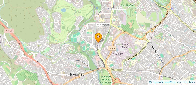 localisation de l'entreprise ASSOCIATION POUR UN ENSEIGNEMENT TRILINGUE à MONTPELLIER