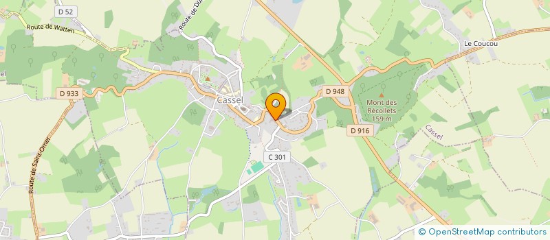 localisation de l'entreprise ASSOCIATION POUR UN SOURIRE AUX PERSONNES AGEES ASAP  CASSEL