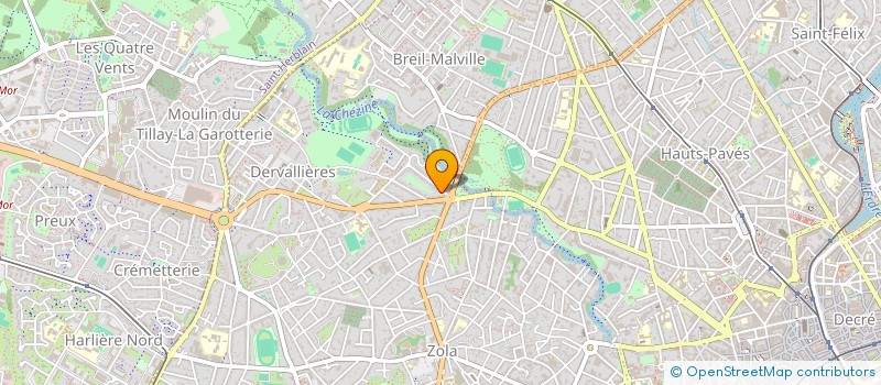 localisation de l'entreprise ASSOCIATION POUR UNE CONSOMMATION CITOYENNE  NANTES