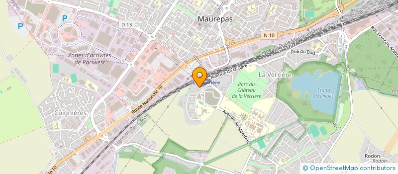 localisation de l'entreprise ASSOCIATION POUR UNE PAIX JUSTE ISRAELO-PALESTINIENNE  LA VERRIERE