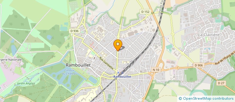 localisation de l'entreprise ASSOCIATION POUR UNE VIE AUTONOME à RAMBOUILLET