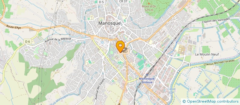 localisation de l'entreprise ASSOCIATION POURQUOI EUX à MANOSQUE