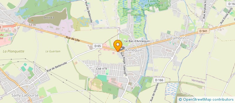 localisation de l'entreprise ASSOCIATION POURQUOI PAS  ANNEQUIN