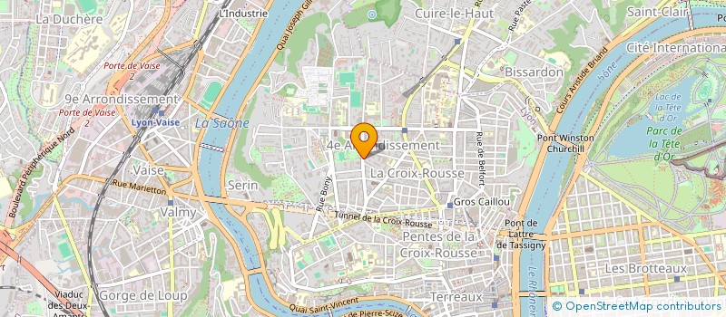 localisation de l'entreprise ASSOCIATION POUSSCADY à LYON