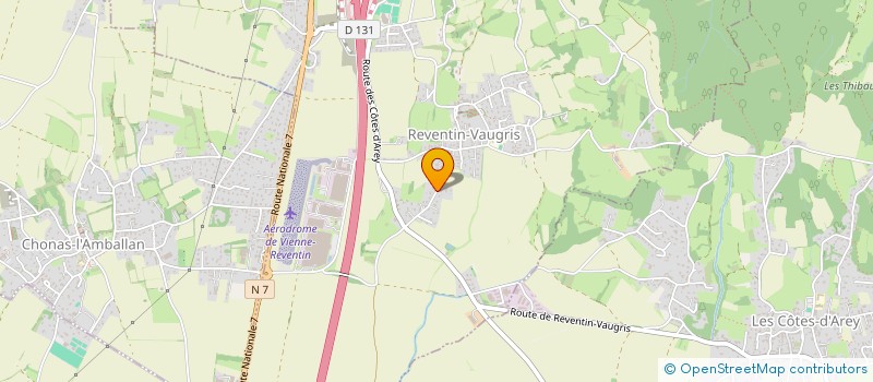 localisation de l'entreprise ASSOCIATION POWER SYSTEM  REVENTIN-VAUGRIS