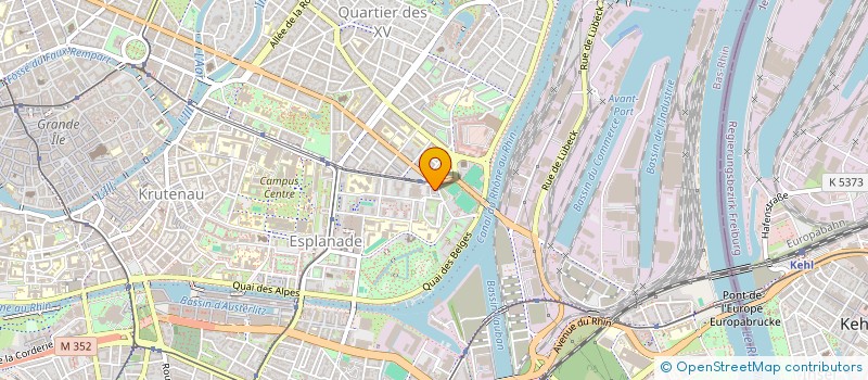 localisation de l'entreprise ASSOCIATION PREMIERS PAS à STRASBOURG