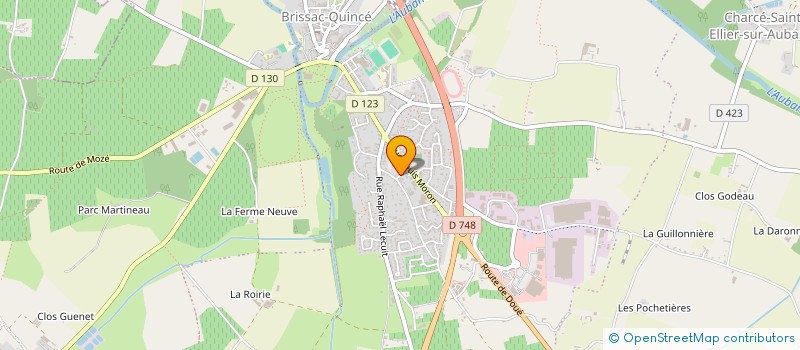 localisation de l'entreprise ASSOCIATION PREMIERS PAS à BRISSAC LOIRE AUBANCE