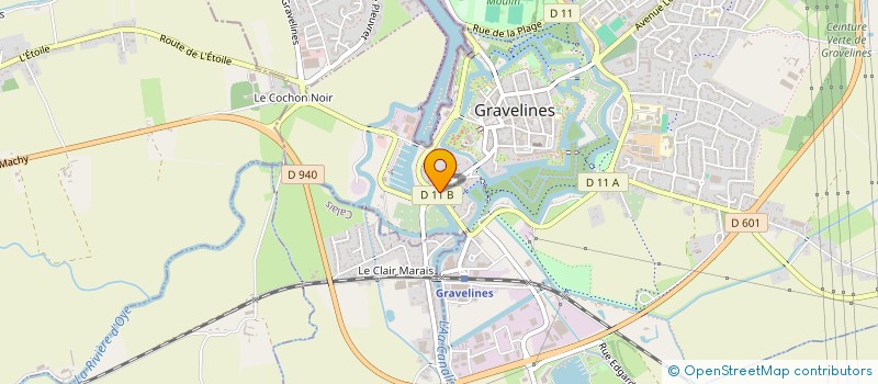 localisation de l'entreprise ASSOCIATION PREMIERS SECOURS SAUVETAGE NAUTIQUE à GRAVELINES