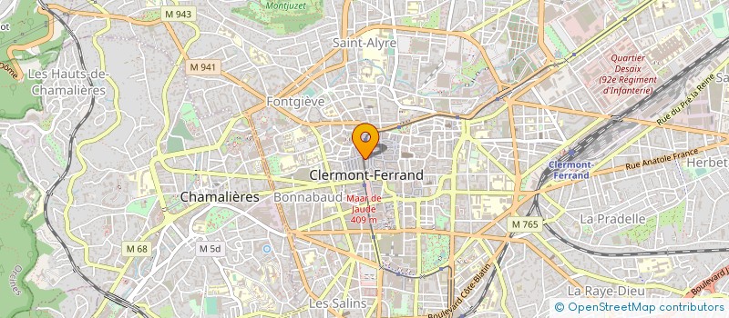 localisation de l'entreprise ASSOCIATION PREMUDANSE à CLERMONT-FERRAND