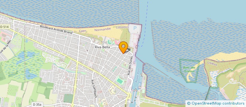 localisation de l'entreprise ASSOCIATION PREPARADISE  OUISTREHAM