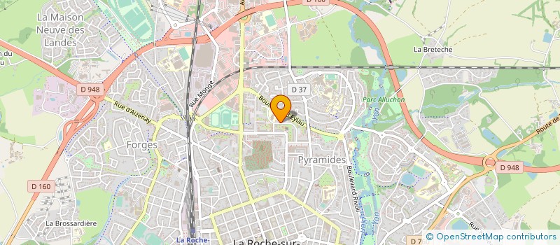 localisation de l'entreprise ASSOCIATION PREPARATION PHYSIQUE YONNAISE à LA ROCHE-SUR-YON