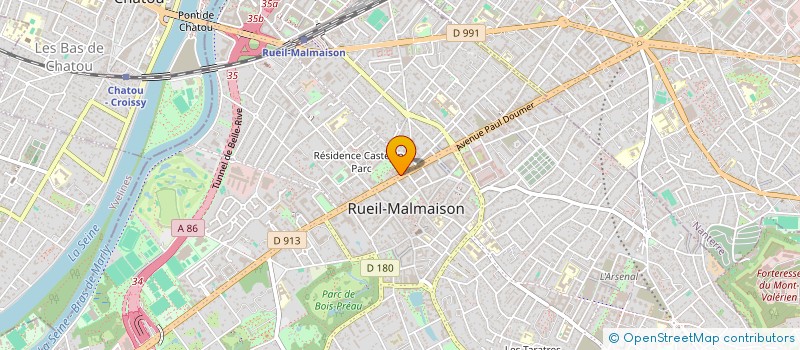 localisation de l'entreprise ASSOCIATION PRESENCE à RUEIL-MALMAISON