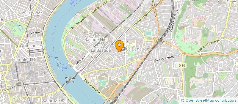 localisation de l'entreprise ASSOCIATION PRESENCE  BORDEAUX