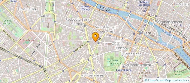 localisation de l'entreprise ASSOCIATION PRESENCE DU FUTUR  PARIS